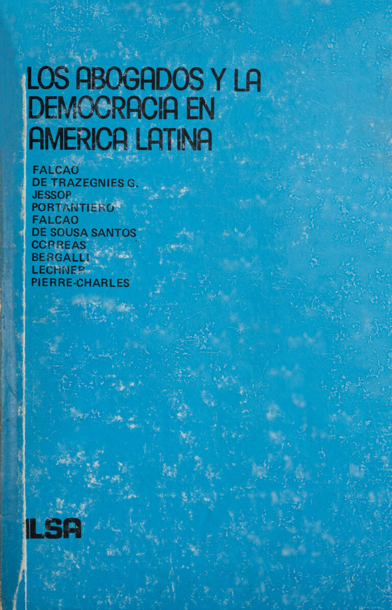 Los abogados y la democracia en América Latina ILSA