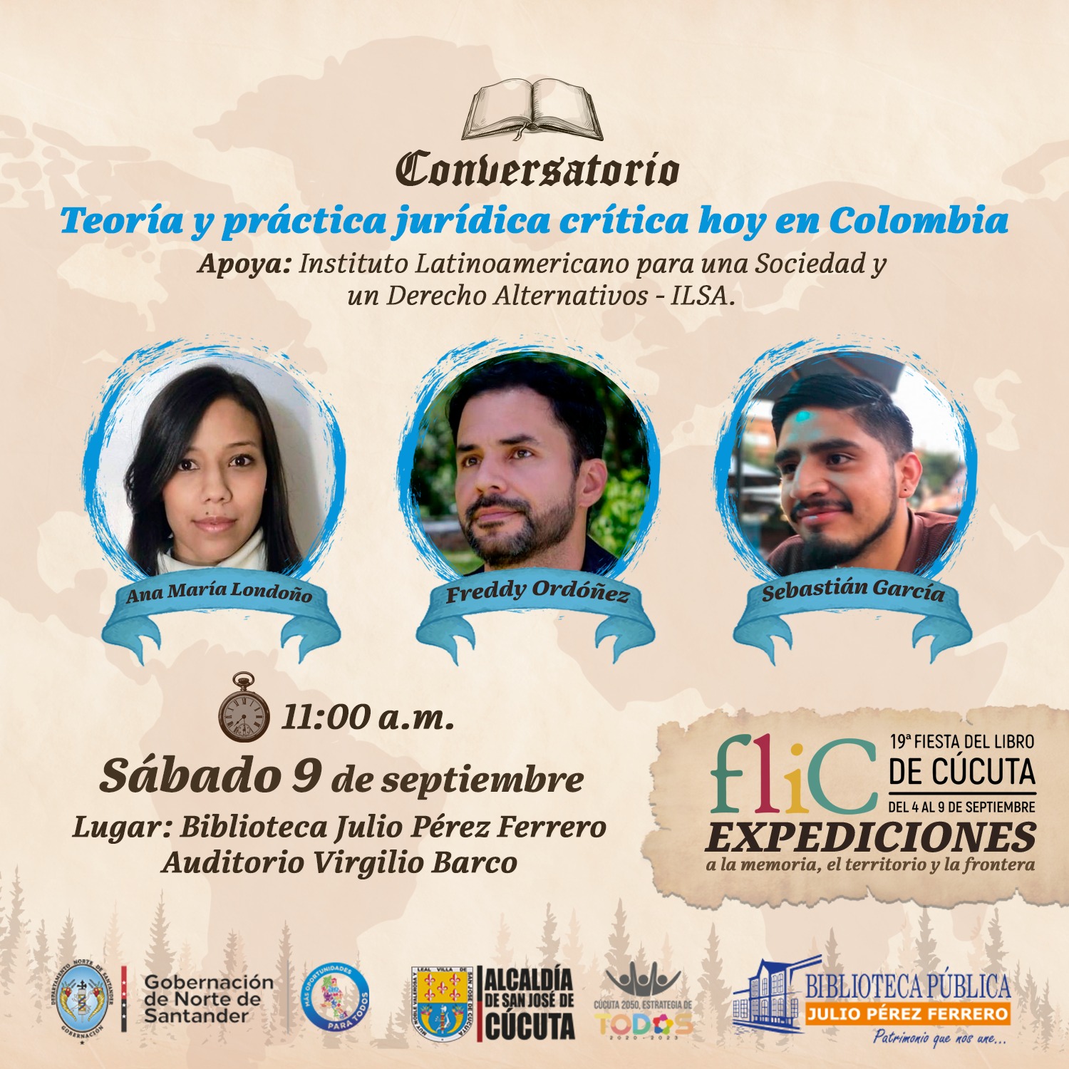 Conversatorio – Teoría práctica jurídica crítica hoy en Colombia