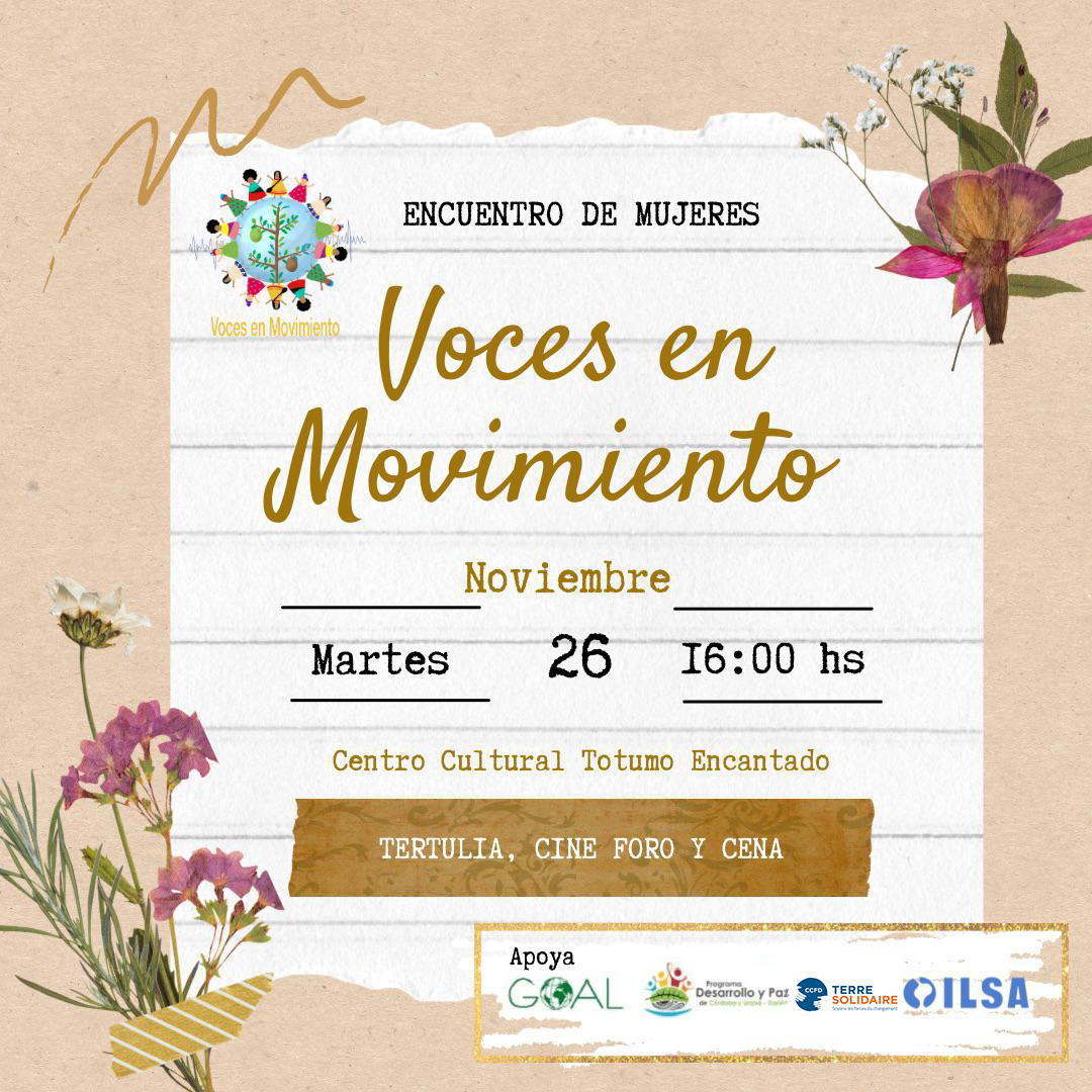 Encuentro de mujeres: Voces en movimiento